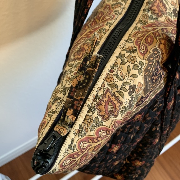 Large Vera Bradley Seven Pocket Tote Bag - Picture 4 of 8